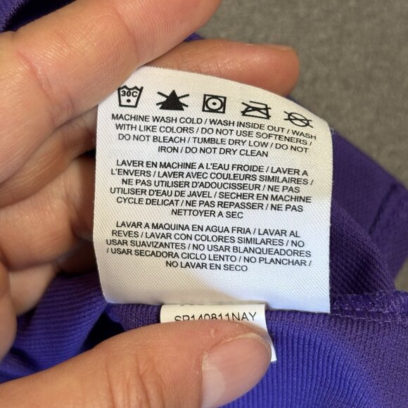 Nike Golf Tour Performance Polo Shirt Mens M Purple Dri Fit Preppy Sporty Casual - Picture 9 of 15